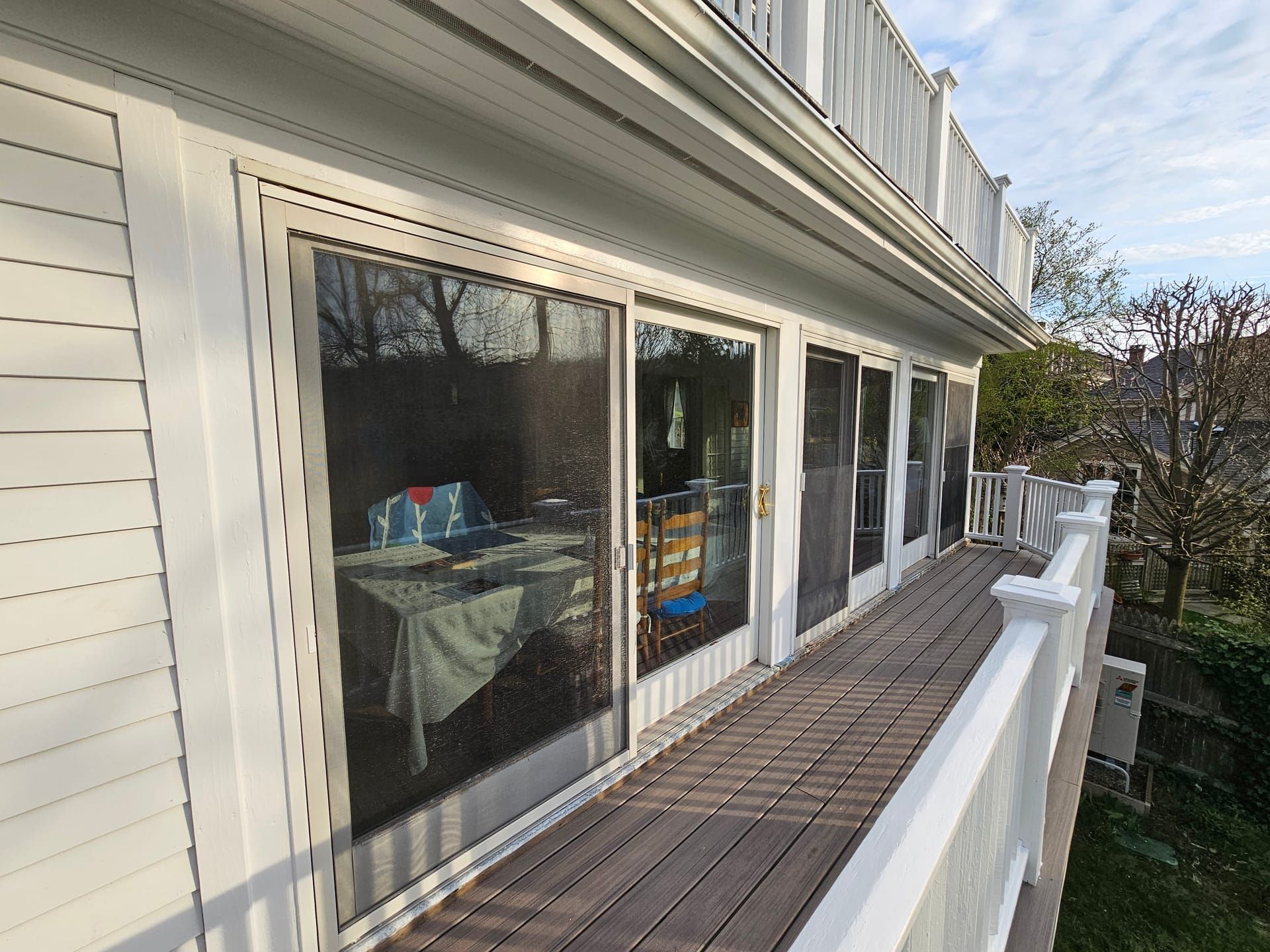 Composite Deck & Fresh Paint