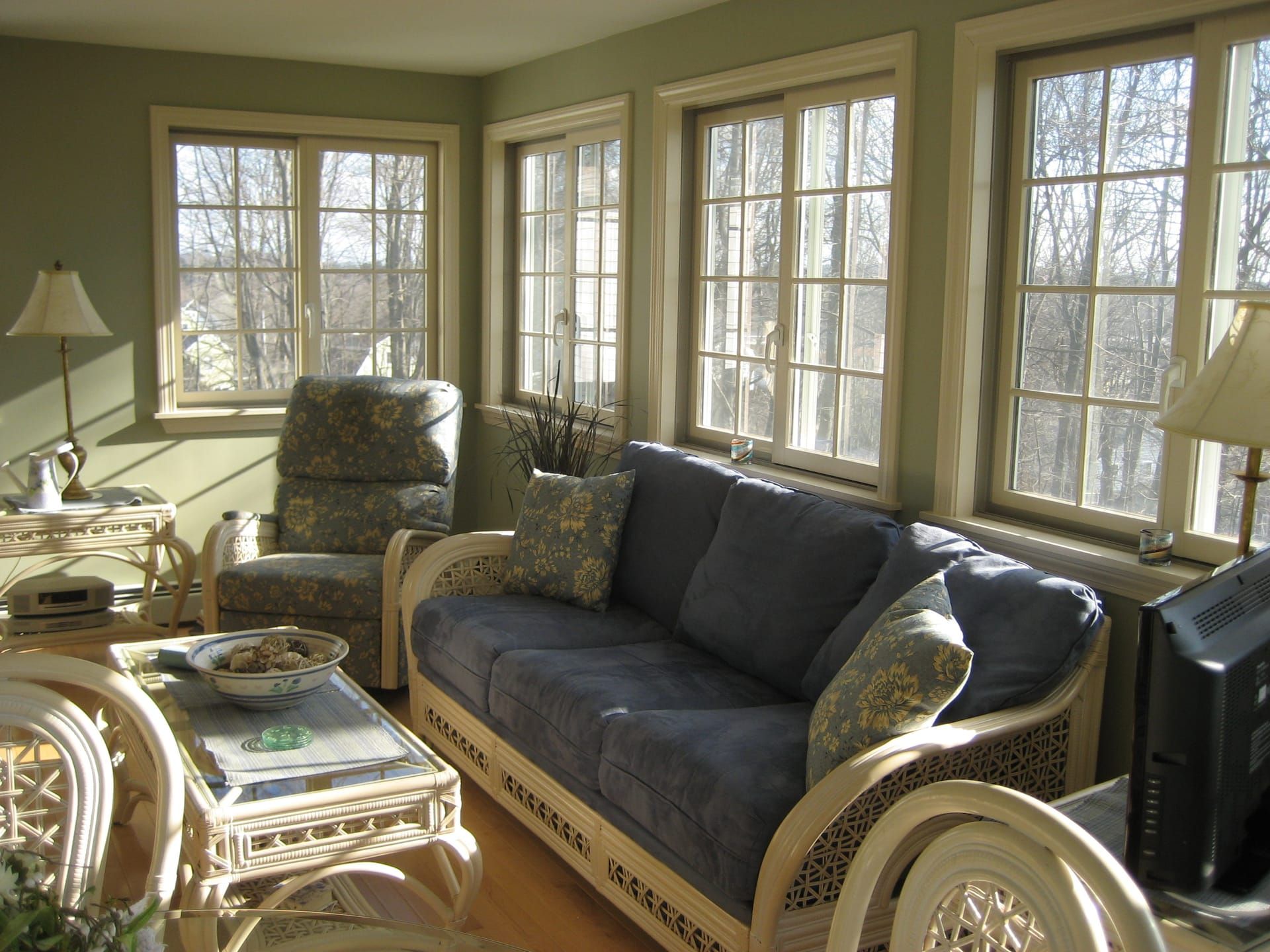 Living room renovation with natural light — Don Perry Construction